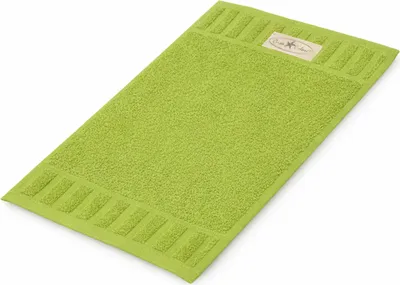 Produktbild von Casa Colori Frottier Gästetuch 30x50cm 30 x 50 cm grün Hohe Farbbrillanz, Einfache Pflege