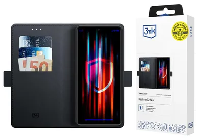 Obrázek produktu pro 3mk Wallet Case pro Realme 12 5G - černý