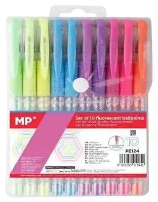 Image de Stylo fluorescent 10 couleurs