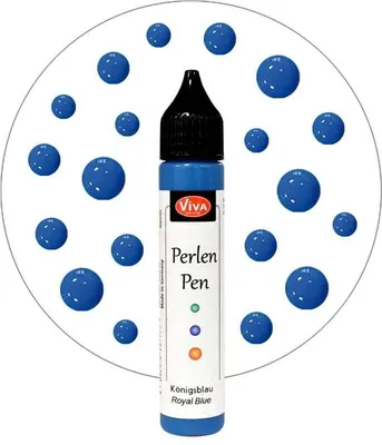 Obrázok produktu pre Perlo - Viva Decor - Royal Blue 611 tmavomodré tekuté perly