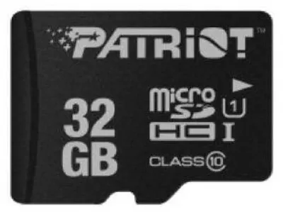 Produktbild von Patriot Psf32gmdc10 32gb Speicherkarte Schwarz  Schwarz One Size