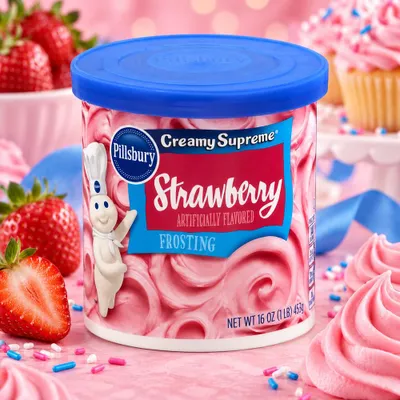 Immagine prodotto di Pillsbury Crema glassata alla fragola 453 g