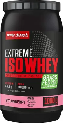 Produktbild von Body Attack Extreme Iso Whey – 1000 g