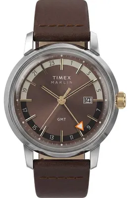 Image de Timex pour homme, marron, Timex-TW2Y84200