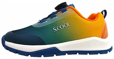 Image de S.Cool : Chaussures pour enfants, modèles pour garçons, chaussures basses, style sportif, lacets, multicolores, pour le quotidien