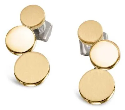 Produktbild von Boccia Damen Ohrstecker 05040-02 Titan goldplattiert