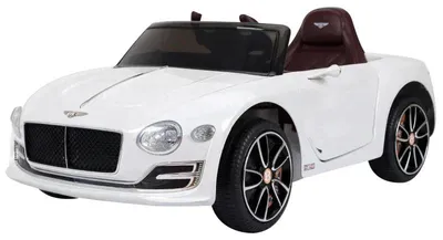 Obrázok produktu pre Elektrické detské auto Bentley GT s diaľkovým ovládaním | Farba: biela | Rozmery: 60 x 108 x 43 cm