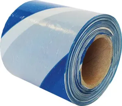 Produktbild von ADGO® Gefahrband Einseitig Weiss Blau 100M UV-Strahlung
