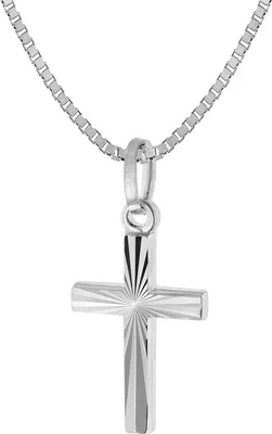 trendor 51628 Kreuz und Halskette für Kinder 925 Silber 1
