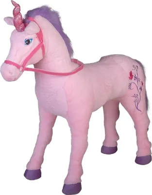 Produktbild von Happy People Einhorn mit Sound und Stickerei 58002