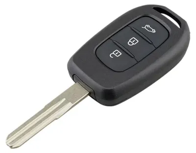 Obrázok produktu pre Puzdra na auto kľúč Techstar s 3 tlačidlami pre Dacia Logan, Sandero, Duster, Dokker – kompatibilné od roku 2016+