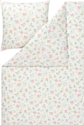 Produktbild von Estella Interlock Jersey Bettwäsche Cora 6626-985 Blumen 135x200