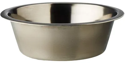 Immagine prodotto di Ciotola per cibo in acciaio inossidabile - Ciotola per gatti e cani - 21 cm - 1,75 l