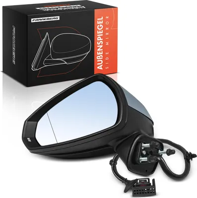 Image de Frankberg 1x Rétroviseur extérieur Gauche pour Audi A3 Sportback 8V1 8VK 8VA 8VF 2012-2025