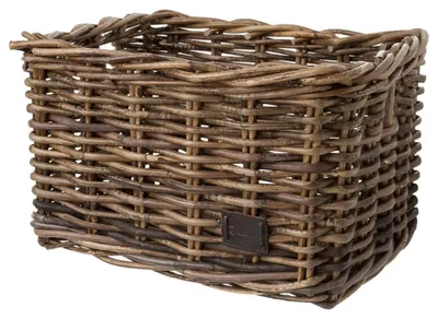 Produktbild von Fastrider zeno Rattan-Fahrradkorb mittel braun