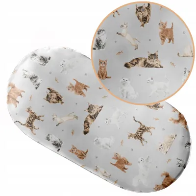 Produktbild von Spannbettlaken mit Gummizug 38x80 cm für Kinderwagen Moseskorb Wiege 100% Baumwolle