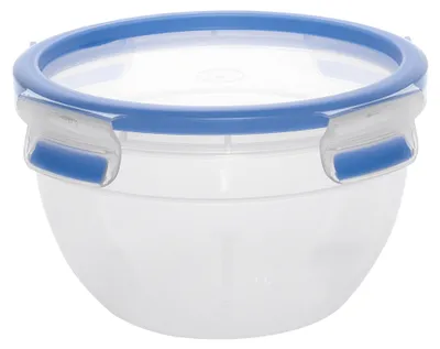 Produktbild von EMSA CLIP & CLOSE FRISCHHALTEDOSE RUND, Box, Rund, 1,1 l, Transparent, Polypropylen (PP), Thermoplastisches Elastomer (TPE), Deutschland