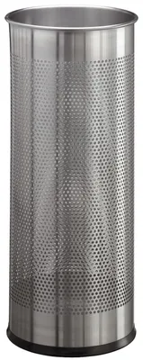 Immagine prodotto di Durable 3371 23 Portaombrelli rotondo in acciaio inox da 28,5 litri, argento metallizzato