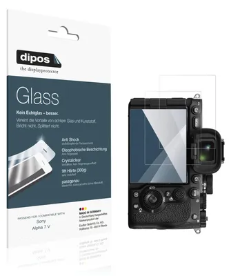 Immagine prodotto di 2x Pellicola Protettiva per Sony Alpha 7 V Protezione Vetro Flessibile 9H dipos
