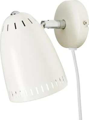 Produktbild von Superliving Wandlampe Metall "Dynamo" kurz matt weiss