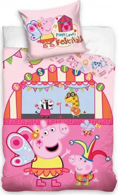 Produktbild von Inklusive Leinen Ferkel Pepina Puppentheater 140x200, 70x90 cm
