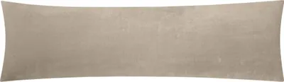 Produktbild von Fleece Winter Seitenschläferkissen Bezug in 40x145cm - Beige - flauschig weich und warm, kuschelig - 1 Stück (W-40x145cm-Beige)