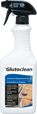 Produktbild von Glutoclean Teak Holz Hartholz Reiniger & Entgrauer - 750 ml