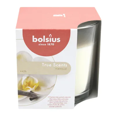 Obrázek produktu pro Bolsius Vonná sklenice velká vanilka
