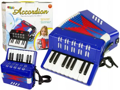 Zdjęcie produktu dla Akordeon. Instrument muzyczny dla dzieci. Nr muzyczny.