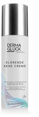 Produktbild von DermaGlück Klärende Akne Creme für unreine ölige zur Akne neigende Haut