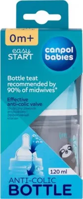 Obrázok produktu pre Canpol, irokopepeln detsk faa EasyStart Toys, autko, 35/220, modr, 120 ml