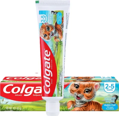 Produktbild von Colgate Toothpaste  Bubble Fruit Kids 2-5 Years 50ml