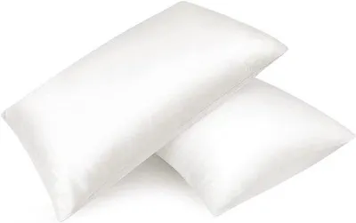 Produktbild von Famanu Kissenbezug Set – Satin, 40 x 80 cm, 2 Stück