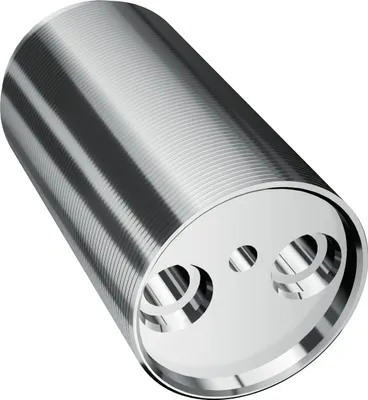 Immagine prodotto di hansgrohe AXOR Starck set de prolongation, 80mm, pour colonne de douche, chromé, 13608000, 13608000