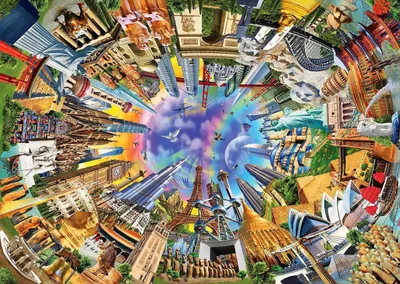 Image de Puzzle-monde ANATOLIEN 3000 pièces