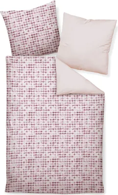 Produktbild von Janine Bettwäsche MOMENTS Mako-Satin BL 135x200 cm bunt Bettbezug Bettzeug