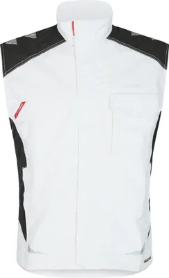 Produktbild von F. Engel Galaxy Serviceweste, Weiss/Anthrazit Grau, Gr. L