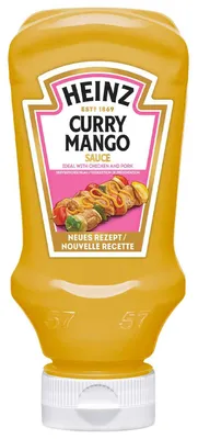 Productafbeelding van HEINZ 6880842002 HEINZ Curry-Mango-Sauce  220,0 ml, 1 St.