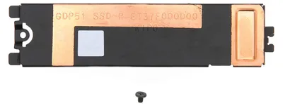 Produktbild von SSD-Kühlkörperabdeckung, Aluminiumlegierung, Kühlung, langlebiger Kühlkörper-Caddy für Nvme M.2 NGFF XPS 15 9500 9510 9520