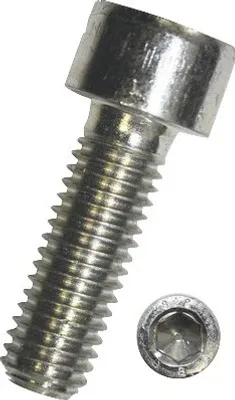 Zdjęcie produktu dla Dresselhaus WGR 0300, Zestaw śrub, Stal ocynkowana, M6, Okrągły łeb, DIN EN ISO 4762, 20 mm
