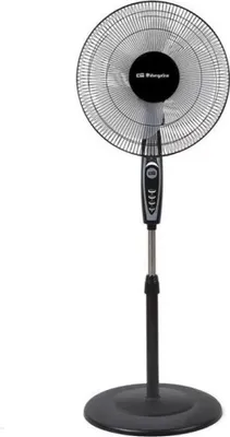 Produktbild von Orbegozo SF 0148, Haushalts-Lamellenlüfter, Schwarz, Flur, 40 cm, Tasten, AC