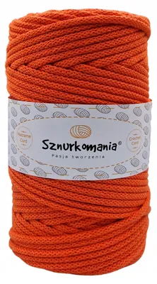 Produktbild von Sznurkomania Baumwollschnur 5mm 100m orange