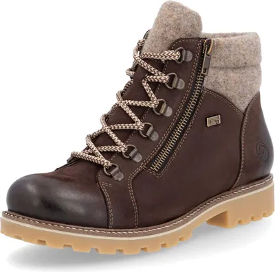 Produktbild von Remonte Damenschuhe Stiefel Schnürer Braun Freizeit, Schuhgröße:39 EU