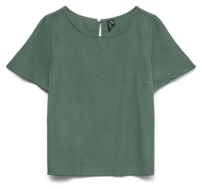 Zdjęcie produktu dla Vero Moda 10340317_1619_62, Top (odzież), Damski, Zielony, L, 1 szt., Wash with similar colors, Line drying