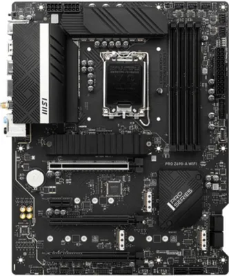 Zdjęcie produktu dla MSI PRO Z690-A WIFI - Płyta główna - ATX - Gniazdo LGA1700 - Chipset Z690 - USB-C Gen2, USB 3.2 Gen 1, USB 3.2 Gen 2, USB-C Gen 2x2 - 2.5 Gigabit LAN, Wi-Fi, Bluetooth - Wbudowany układ graficzny (wymagany procesor)
