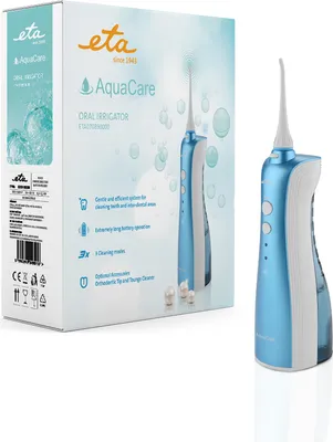 Image de ETA Douche buccale SONETIC AQUA CARE ETA070890000, accumulateur Li-ion de haute qualité