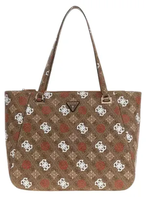 Zdjęcie produktu dla Guess Sac Voyage Eliette, kosmetyczka podróżna, Latte, logo/Ginger