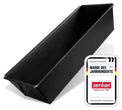 Immagine prodotto di Zenker pagnotta 30 cm PURE, tortiera con rivestimento antiaderente, teglia di alta qualità (colore: nero)