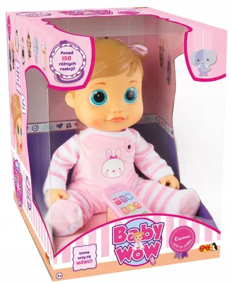 Produktbild von Interaktive Puppe Emma mit Stimme und Smartphone 38 cm für Kinder ab 3 Jahren