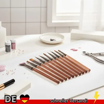 Produktbild von 9PCS Nagel Pinsel Liner DIY Malerei Stift Maniküre Acryl Zeichnung für Nail